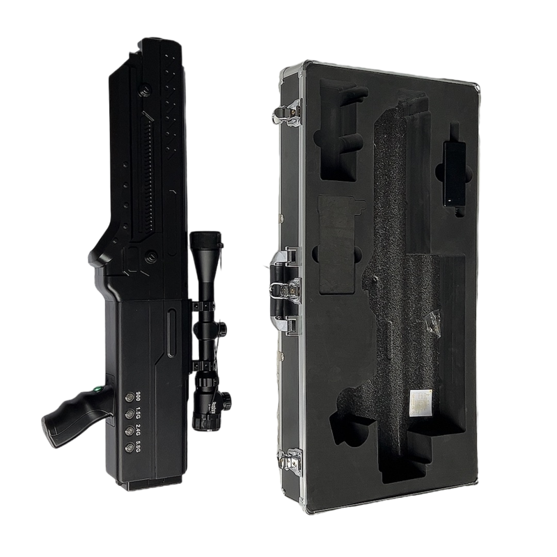  铁锋手持便携式枪型低空防御反制四通道A型