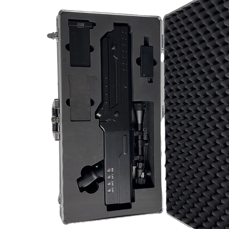  铁锋手持便携式枪型低空防御反制四通道B型